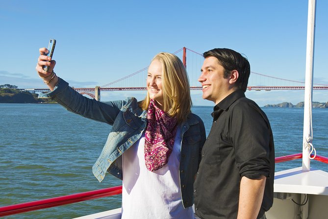San Francisco: Golden Gate Bay Cruise (60 Minutes) - Inside the boat: seating, restrooms, snacks, and the audio guide