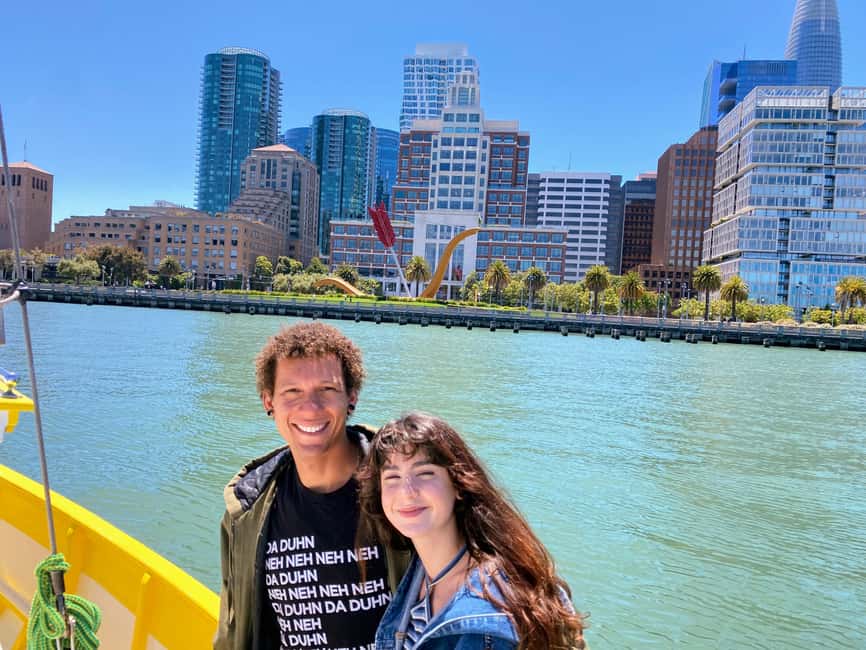 San Francisco: Golden Gate Bay Voyage on Historic Boat - Wave Organ, Palace of Fine Arts dome, and the long Alcatraz glance