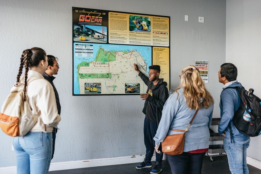 San Francisco: Golden Gate Bridge and Lombard GoCar Tour - Golden Gate Bridge photo stop: best bang for your limited time