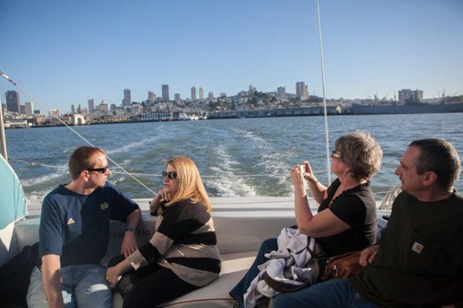 San Francisco: Golden Gate Bridge Catamaran Cruise - Take the helm: steering experience and photo opportunities