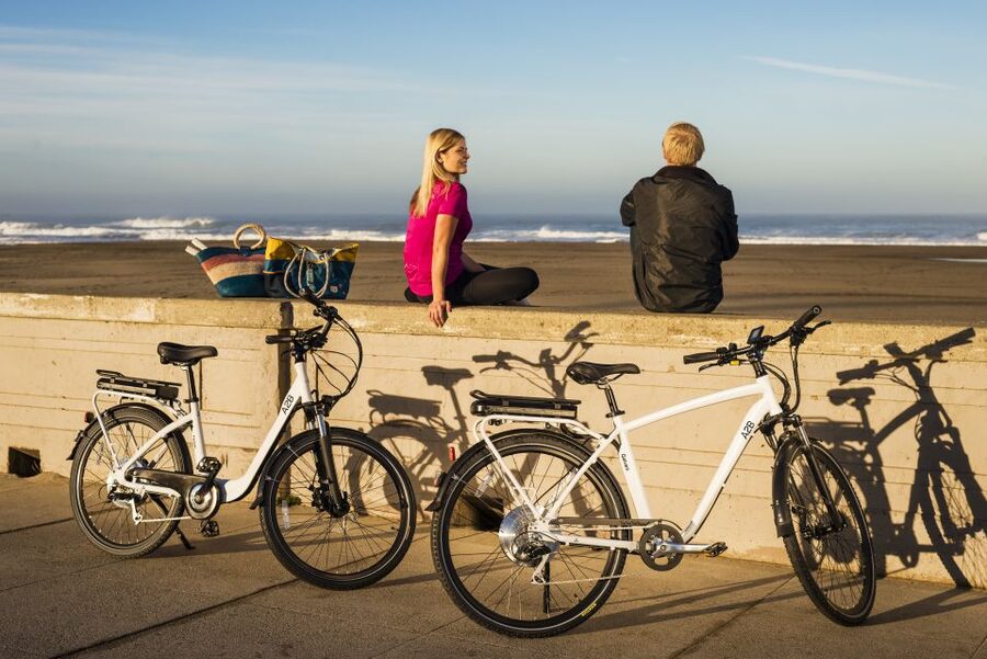 San Francisco: Golden Gate Bridge E-Bike Rental - How the self-guided map helps you plan a flexible route