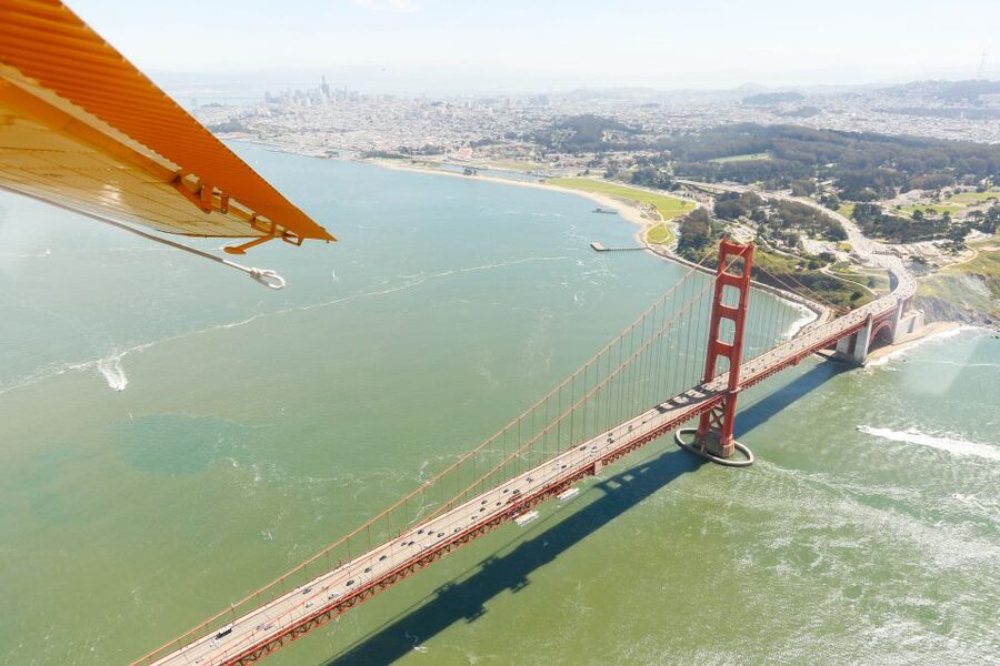 San Francisco: Golden Gate Bridge Seaplane Tour - The Golden Gate Bridge flyover: the main event, planned for photos
