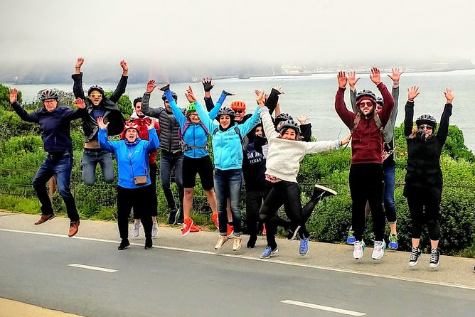 San Francisco Golden Gate To Sausalito Bike Tour - Entering San Francisco by bike at Fisherman’s Wharf