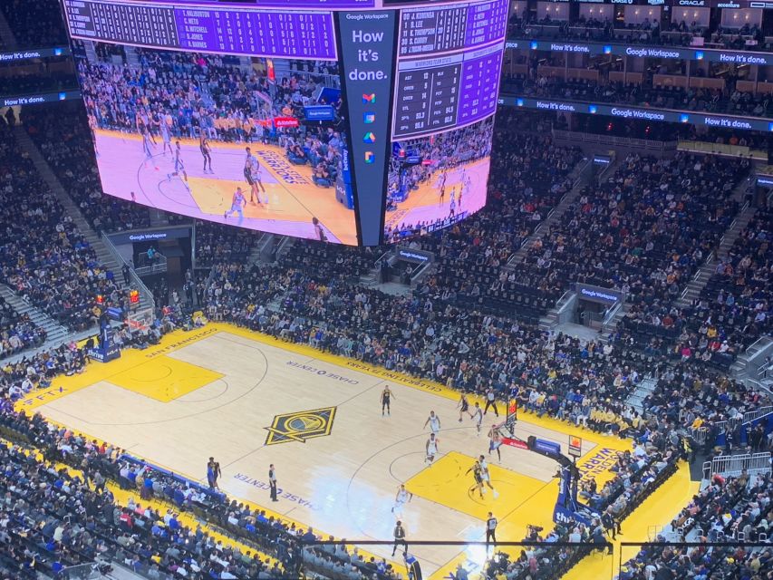 San Francisco: Golden State Warriors Basketball Game Ticket - What to do when you arrive: timing, gates, and carrying rules