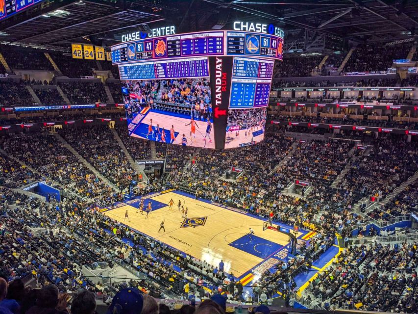 San Francisco: Golden State Warriors Basketball Game Ticket - Tickets and seats: what you actually get for your money