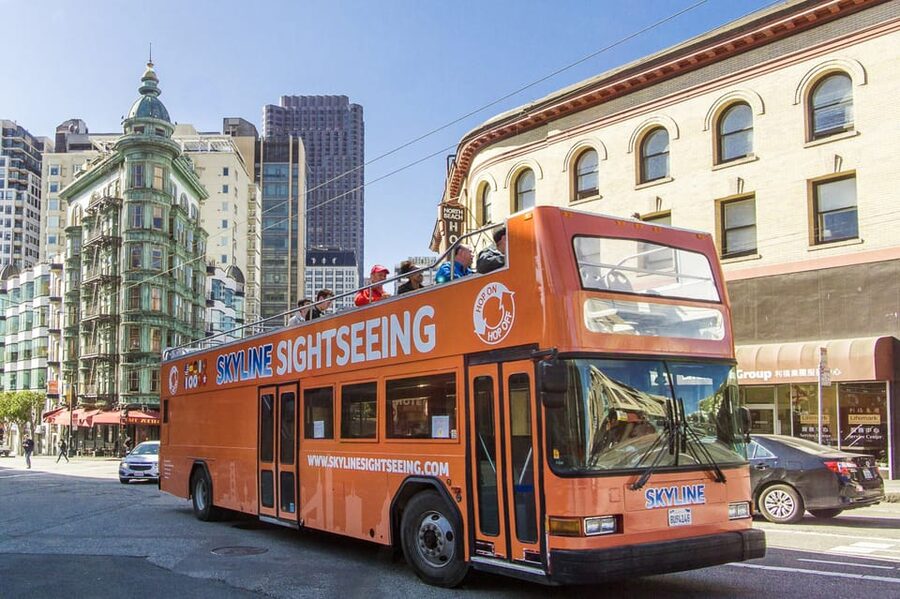 San Francisco: Hop-On Hop-Off Tour with Optional Night Tour - Haight-Ashbury and City Hall: a mix of counterculture and classic landmarks