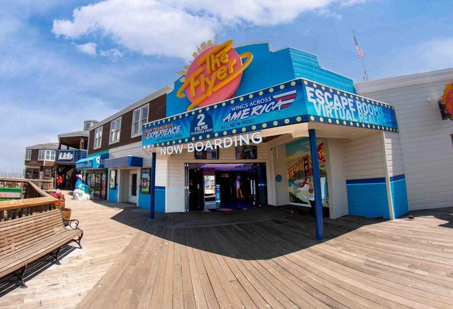 San Francisco: Kids Thrill Zone Combo at PIER 39 - 7D Ride Experience: moving-seat battles with zombies, werewolves, or bandits