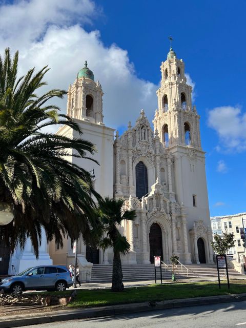 San Francisco : Mission and Castro districts tour in French - Victorian houses and that Maxime le Forestier blue house moment