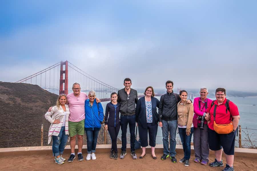 San Francisco: Muir Woods & Sausalito Tour w/Alcatraz Option - Golden Gate Bridge photo stops that fit the day