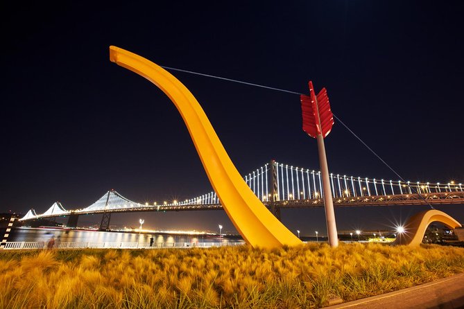 San Francisco Night Tour - Treasure Island photo stop: worth waiting for, when weather cooperates