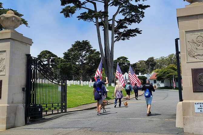 San Francisco Presidio Walking Tour - Stop 2: San Francisco National Cemetery and the overlook