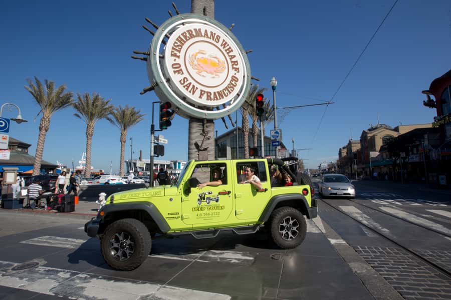 San Francisco: Private City Highlights Tour in a Jeep - 2-hour highlights: Wharf to viewpoints with classic photo stops