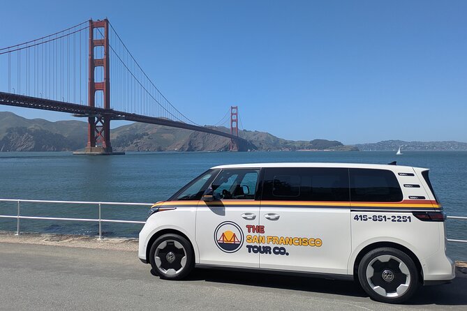San Francisco Private City Tour in New EV Volkswagen Van - Shopping and Hotel District Start: Get Oriented Without Feeling Lost