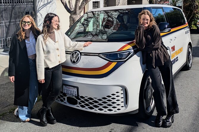 San Francisco Private City Tour in New EV Volkswagen Van - Pickup, Mobile Ticket, and Where You Meet the Van
