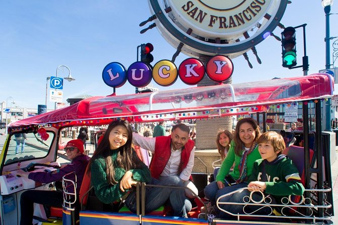 San Francisco Private Group City Tour 2.5 Hours - Lucky Tuk Tuk - Lombard Street on a traffic-dependent schedule