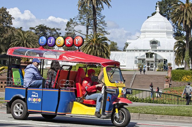 San Francisco Private Group City Tour 2.5 Hours - Lucky Tuk Tuk - Umbrella Alley for a colorful finish, with a 2025 update