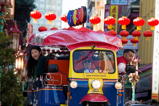 San Francisco Private Group City Tour 2.5 Hours - Lucky Tuk Tuk - Start at Fisherman’s Wharf, then shift from tourist bustle to landmark views