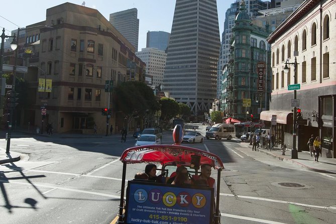 San Francisco Private Group City Tour - Lucky Tuk Tuk - The 2 hour highlights loop: Golden Gate to Chinatown to the Wharf