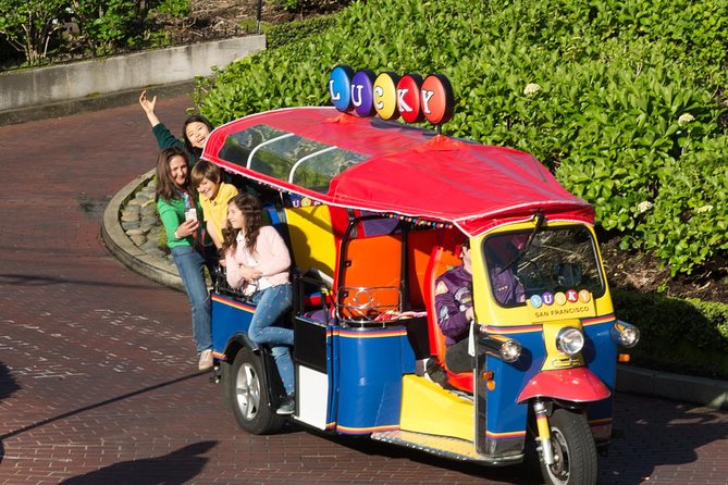 San Francisco Private Group City Tour - Lucky Tuk Tuk - Fort Point and Marina Green: the Golden Gate photo stretch