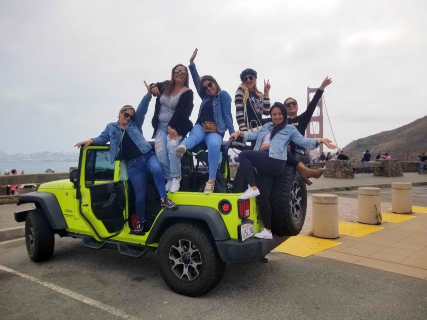 San Francisco: Private Sunset or Night Jeep Tour (max 6) - Comfort, safety, and why max 6 matters