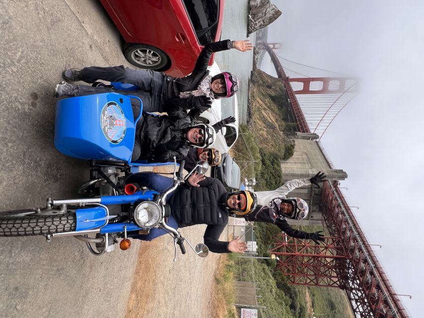 San Francisco: Rides by me Classic Sidecar tours - Golden Gate Bridge and the Cliff House: The Photo Moment