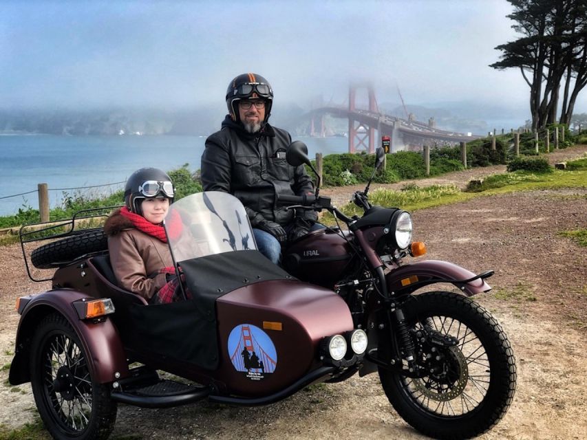 San Francisco: Rides by me Classic Sidecar tours - Getting Picked Up in SF and Staying Comfortable