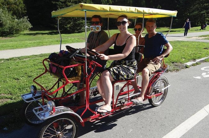 San Francisco: Scenic Surrey Ride Through Golden Gate Park - Stow Lake, the boathouse, and the park’s slower side