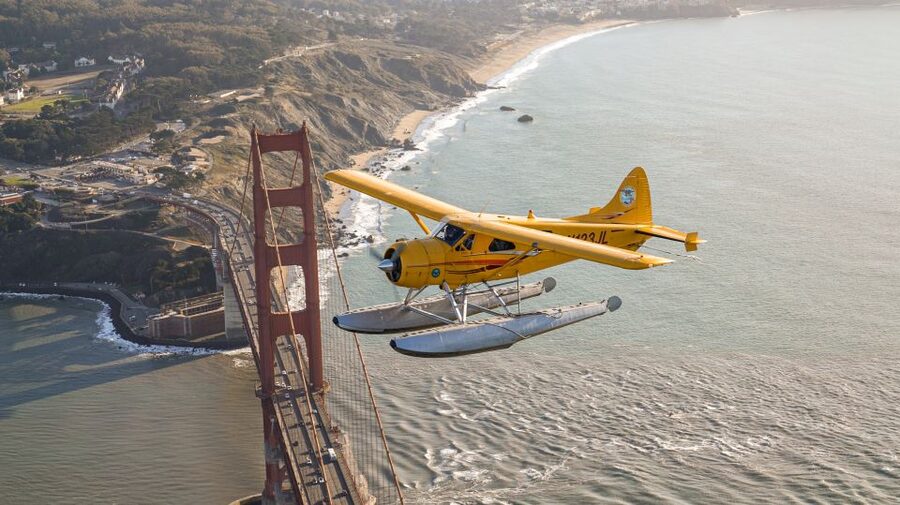 San Francisco: Seaplane Flight with Champagne - Champagne in the air: what you get and how to think about it