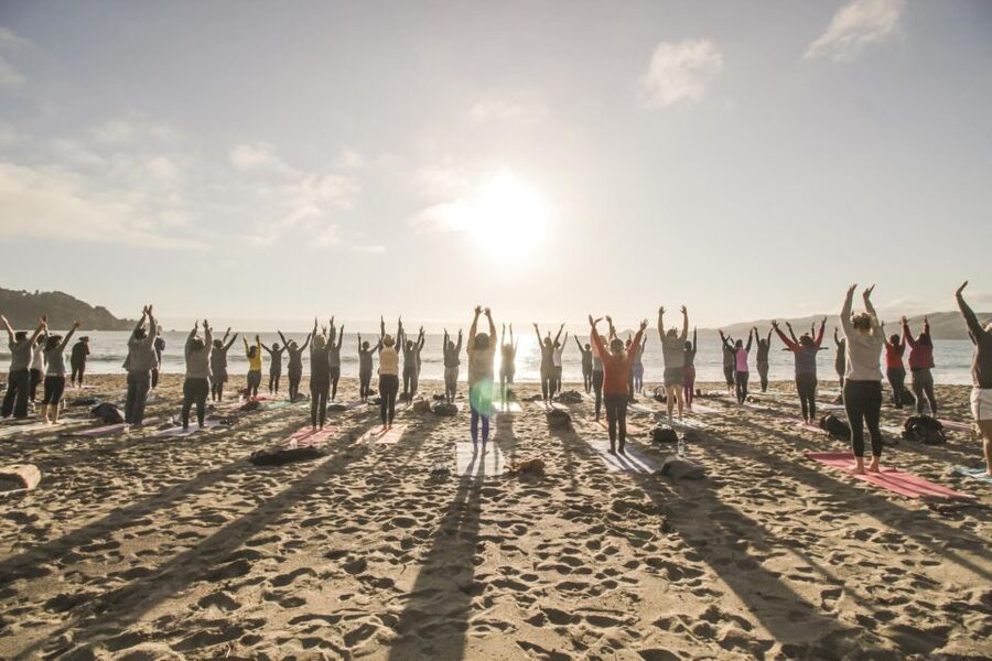 San Francisco: Silent Disco Yoga at Baker Beach - Price and value: what $33 buys you in real terms