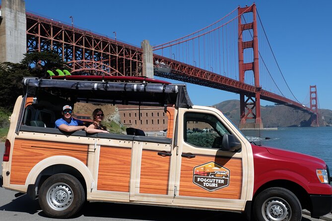 San Francisco Small Group City Highlights and Alcatraz Tour - Golden Gate Bridge, Fort Point, Baker Beach, and the Marin view plan