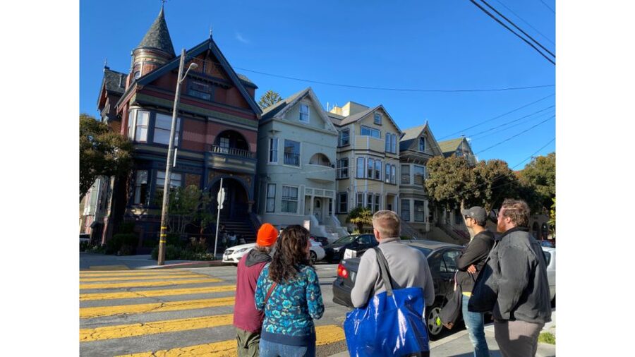 San Francisco: True Crime Tales from the Haight - Route at a Glance, 8 Stops, About 2 Hours