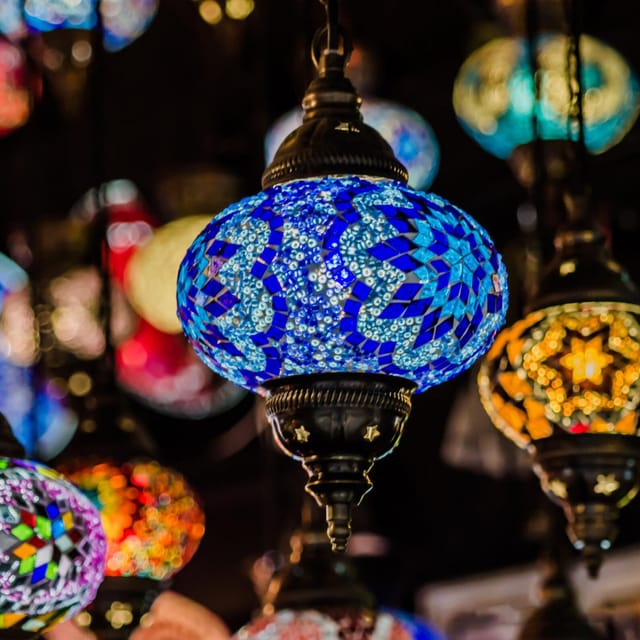 San Francisco: Turkish Mosaic Lamp Workshop - Color choices: how to pick 16 colors without overthinking