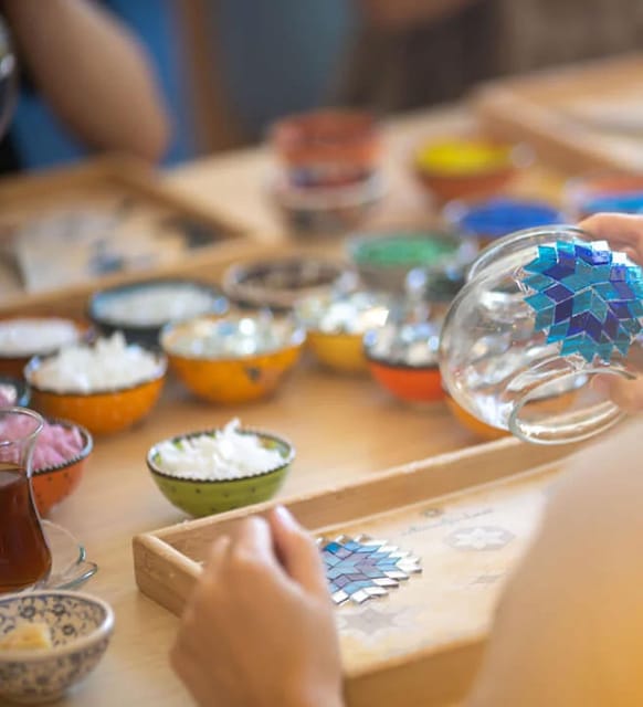 San Francisco: Turkish Mosaic Lamp Workshop - What’s included: tools, equipment, and the lamp parts that matter