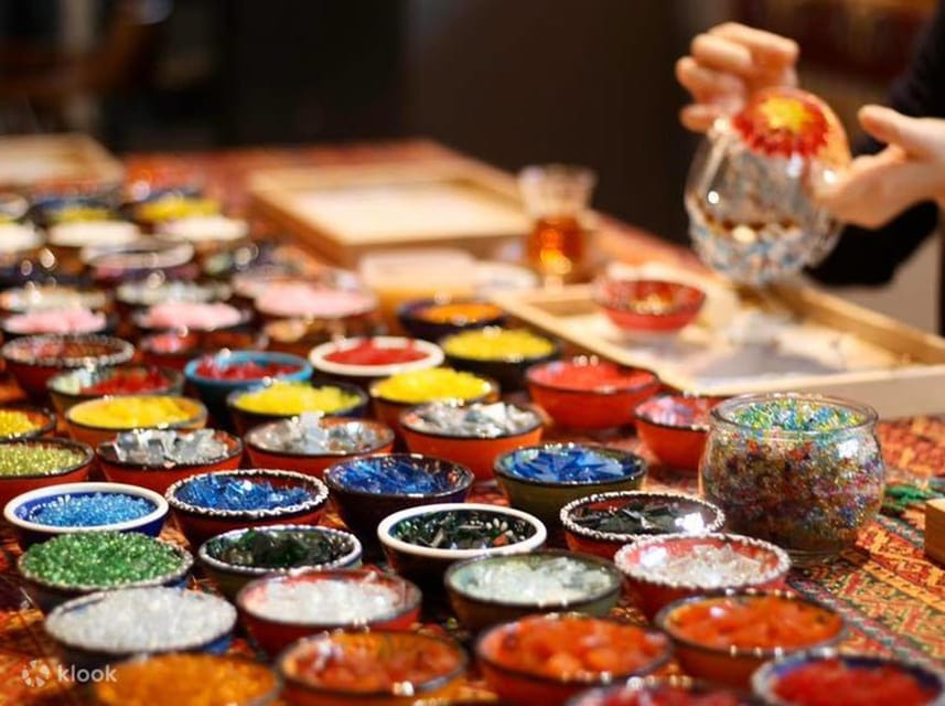 San Francisco: Turkish Mosaic Lamp Workshop - The small-group vibe, snacks, and Turkish tea break your rhythm
