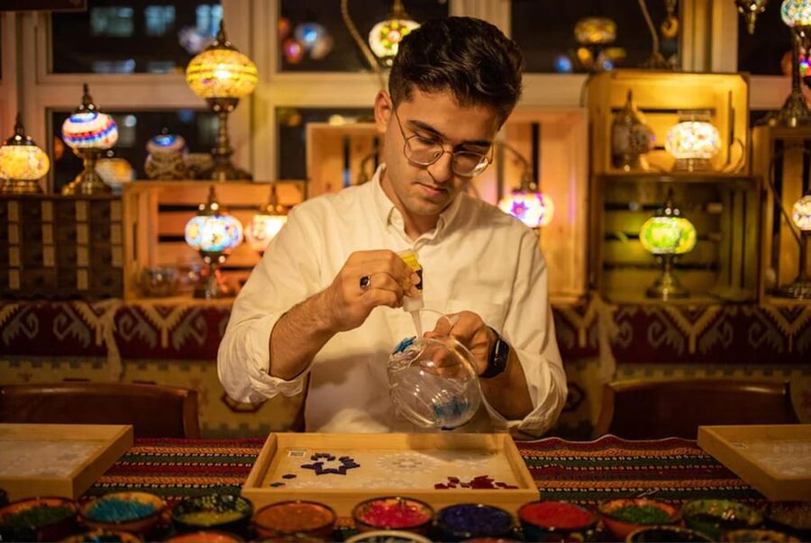 San Francisco: Turkish Mosaic Lamp Workshop - Price and value at $99 for a take-home craft