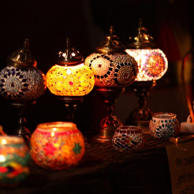 San Francisco: Turkish Mosaic Lamp Workshop - Where and when to show up in San Francisco