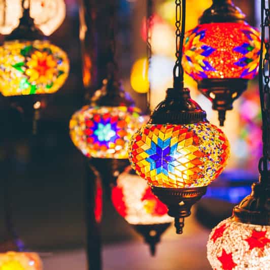 San Francisco: Turkish Mosaic Lamp Workshop - Your 2-hour workshop flow, from glass globe to glowing LED
