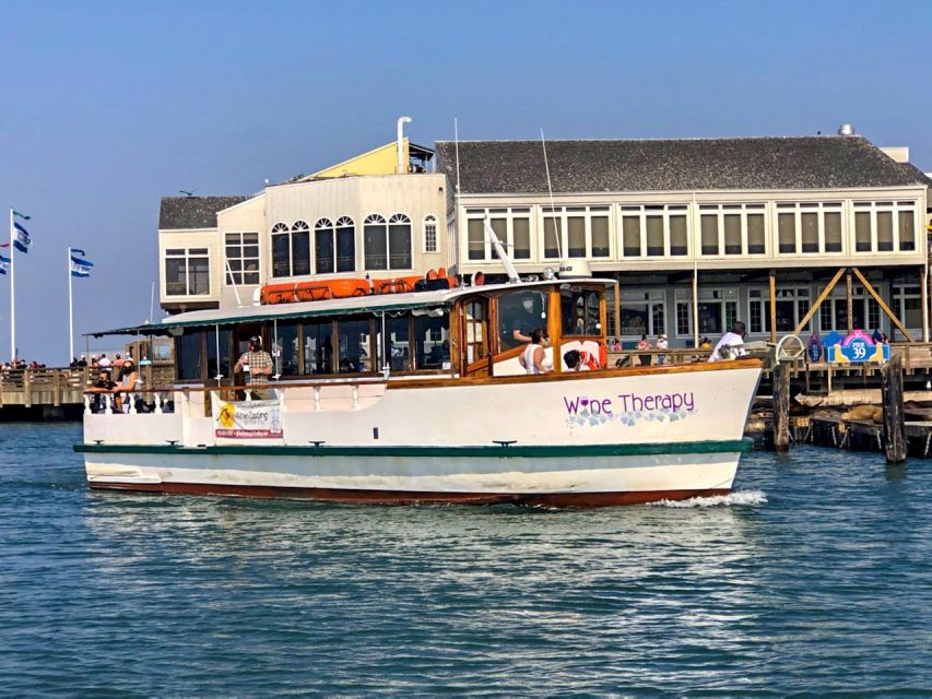 San Francisco: Wine Tasting on the Bay - Pier 39 start, Sea Lions nearby, and how to find the boat fast