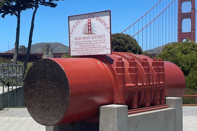 Self-Guided Audio Tour of the Golden Gate Bridge - Vista Point: sweeping angles of bridge plus city