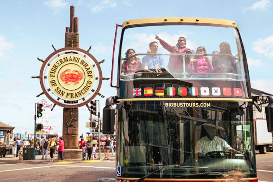 SF: Golden Gate Cruise & Hop-On Hop-Off Bus Tour (Save 15%) - North Beach and Chinatown, and the 1 PM walking tour bonus