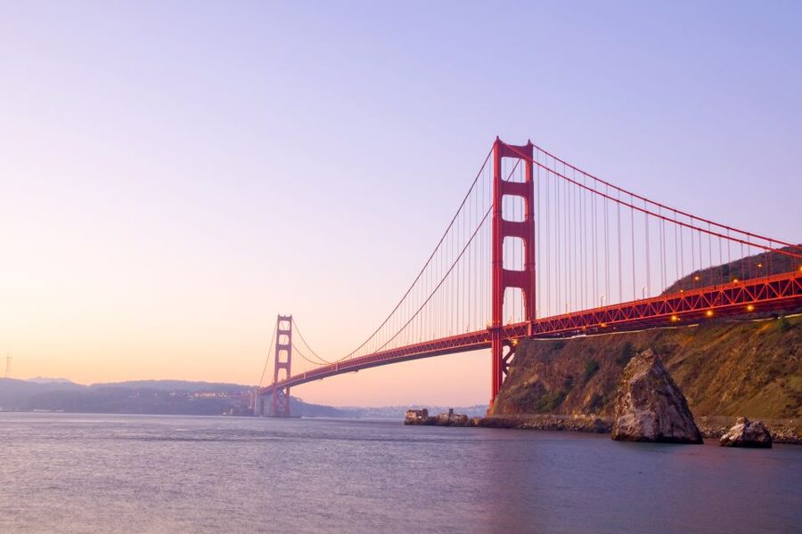 SF: Golden Gate Cruise & Hop-On Hop-Off Bus Tour (Save 15%) - Golden Gate Bridge views from the bus, plus the cruise payoff