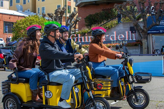 Wharf to Golden Gate Bridge - GoRide Electric Scooter Rentals - Price, Value, and How Many Scooters You Truly Need